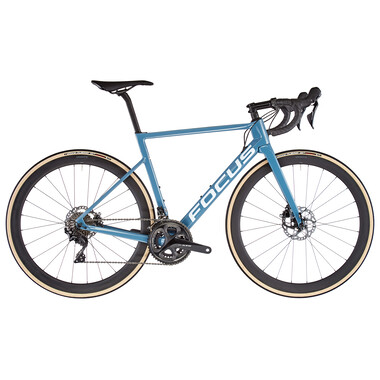 Bicicletta da Corsa FOCUS IZALCO MAX DISC 8.7 Shimano 105 R7000 34/50 Blu 2021 0